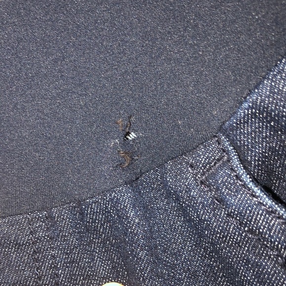 INDIGO Blue Maternity Jeans Size Small - Picture 3 of 7